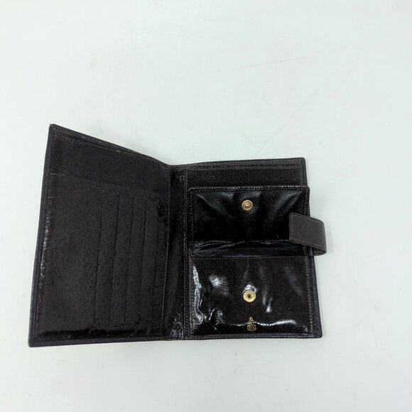 Vintage Mark Cross Wallet Leather Brown - Picture 8 of 11